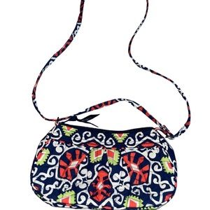 Vera Bradley Frannie Crossbody Bag in Sun Valley Pattern